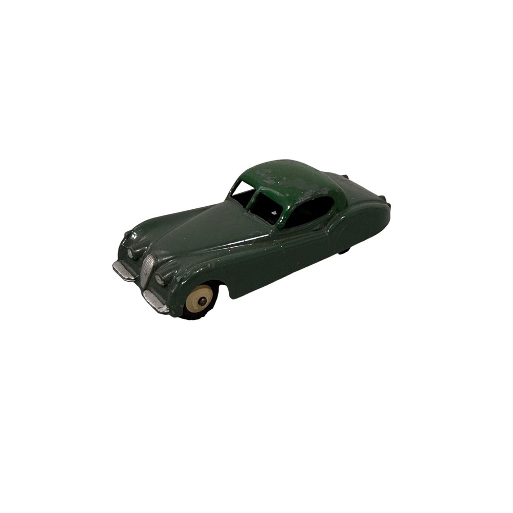 Vintage Dinky Toys Jaguar XK120 Green Diecast Car 157 Meccano Ltd England